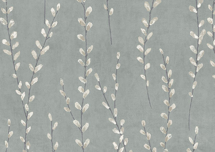 Willow Field, Slate - Roman Blind - Image 7